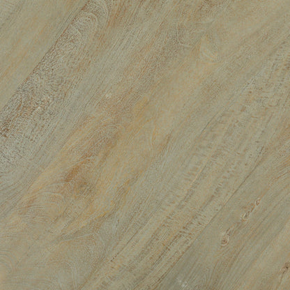 Light Warm Wash Finish Mango Wood Table 47 in Wide