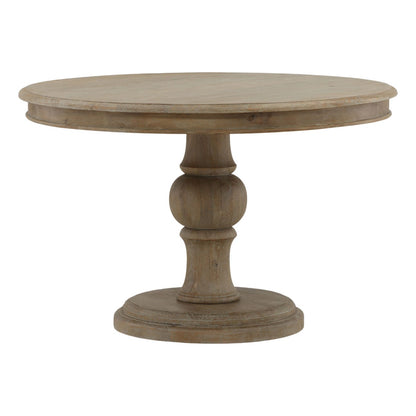 Light Warm Wash Finish Mango Wood Table 47 in Wide