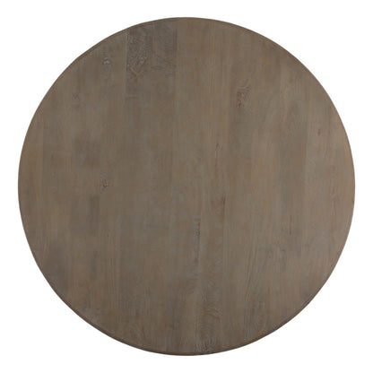 Light Warm Wash Finish Mango Wood Table 47 in Wide