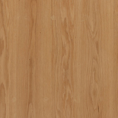 Natural Wood Finish with Matte Black Metal Oak Veneer and Iron Bookcase 32 in Wide