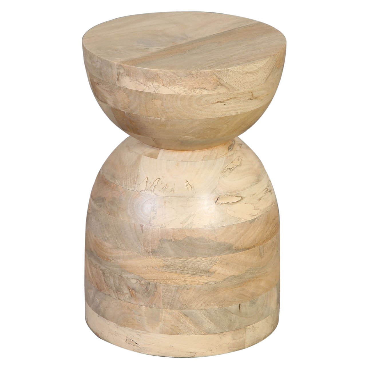 Natural Wash Mango Wood Table 12 in Wide