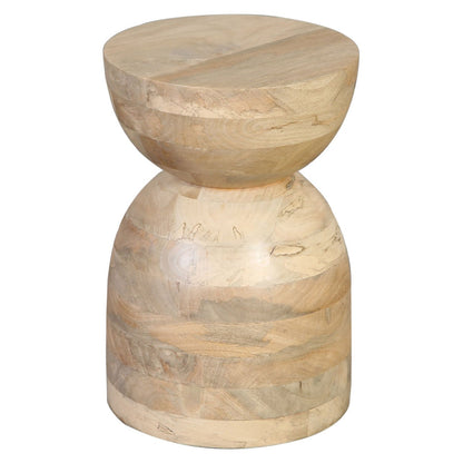 Natural Wash Mango Wood Table 12 in Wide