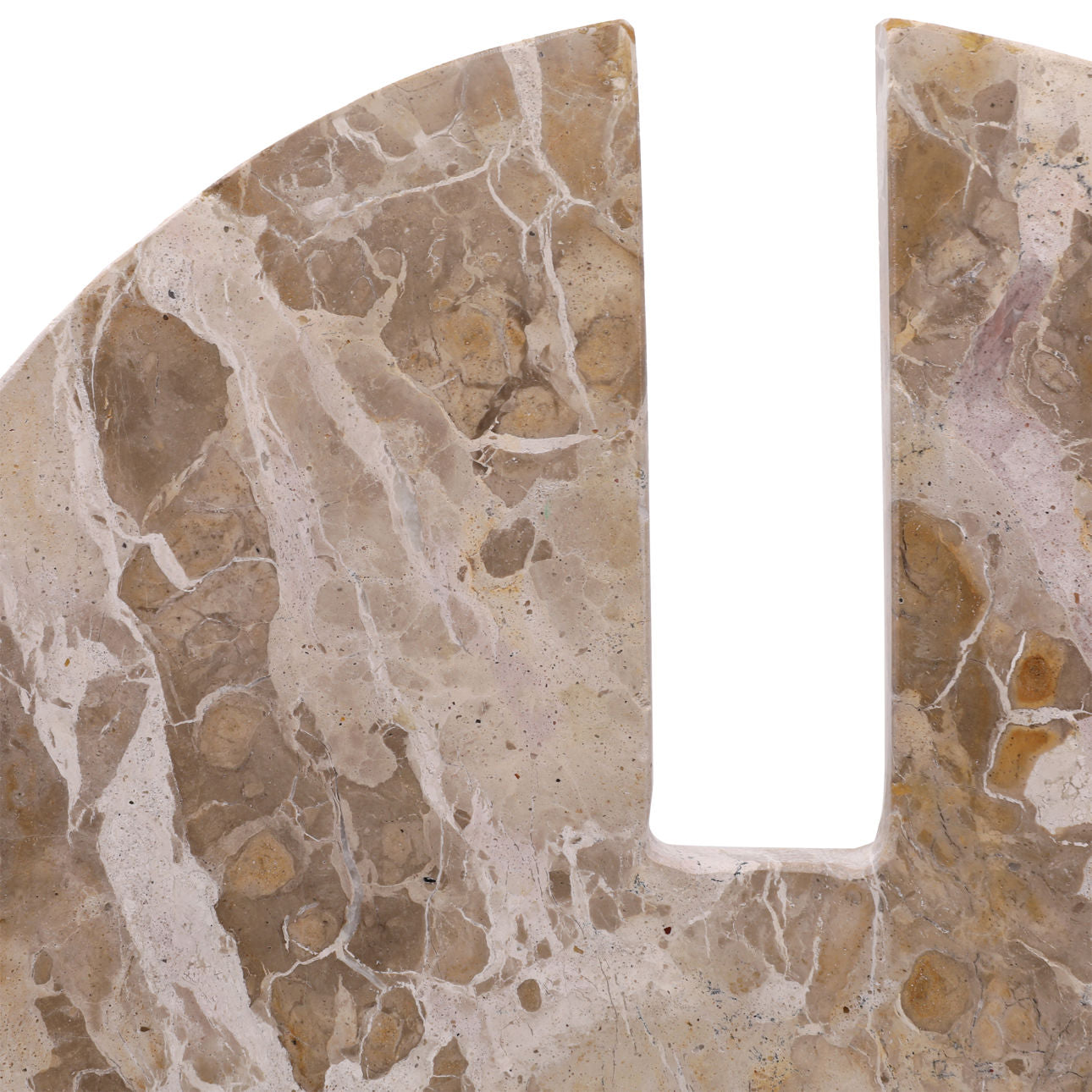 Natural Marble Sculpture 13 in Wide