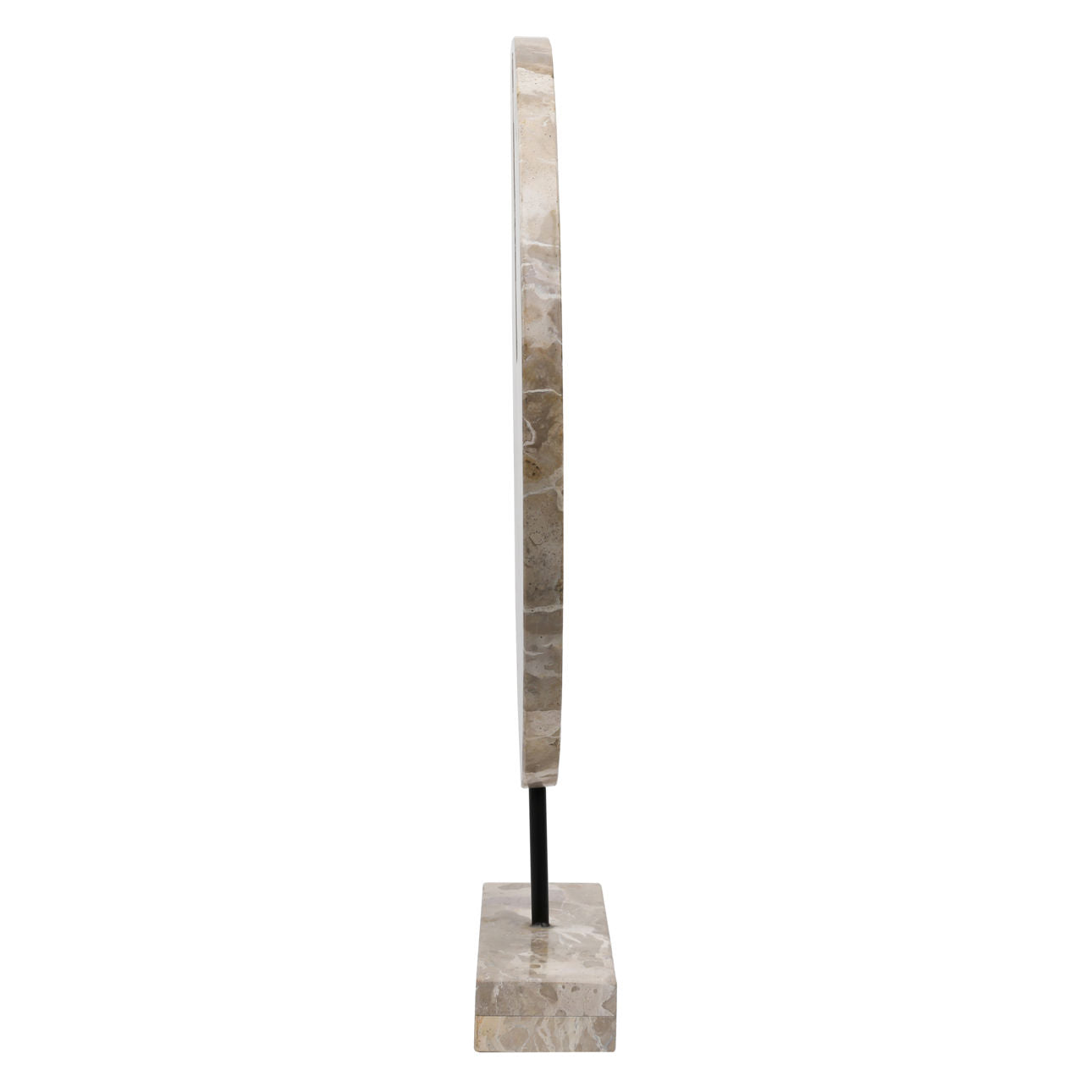Natural Marble Sculpture 13 in Wide