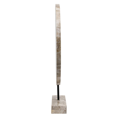 Natural Marble Sculpture 13 in Wide