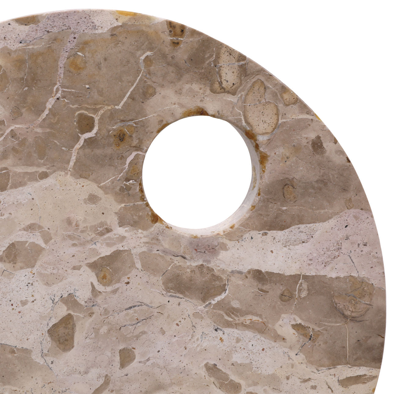 Natural Marble Sculpture 13 in Wide