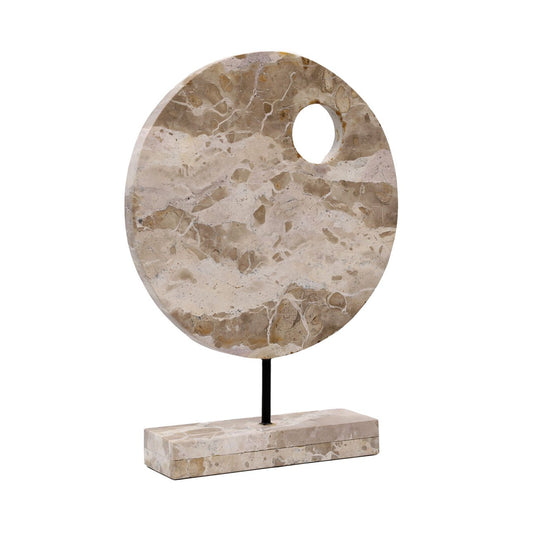 Natural Marble Sculpture 13 in Wide