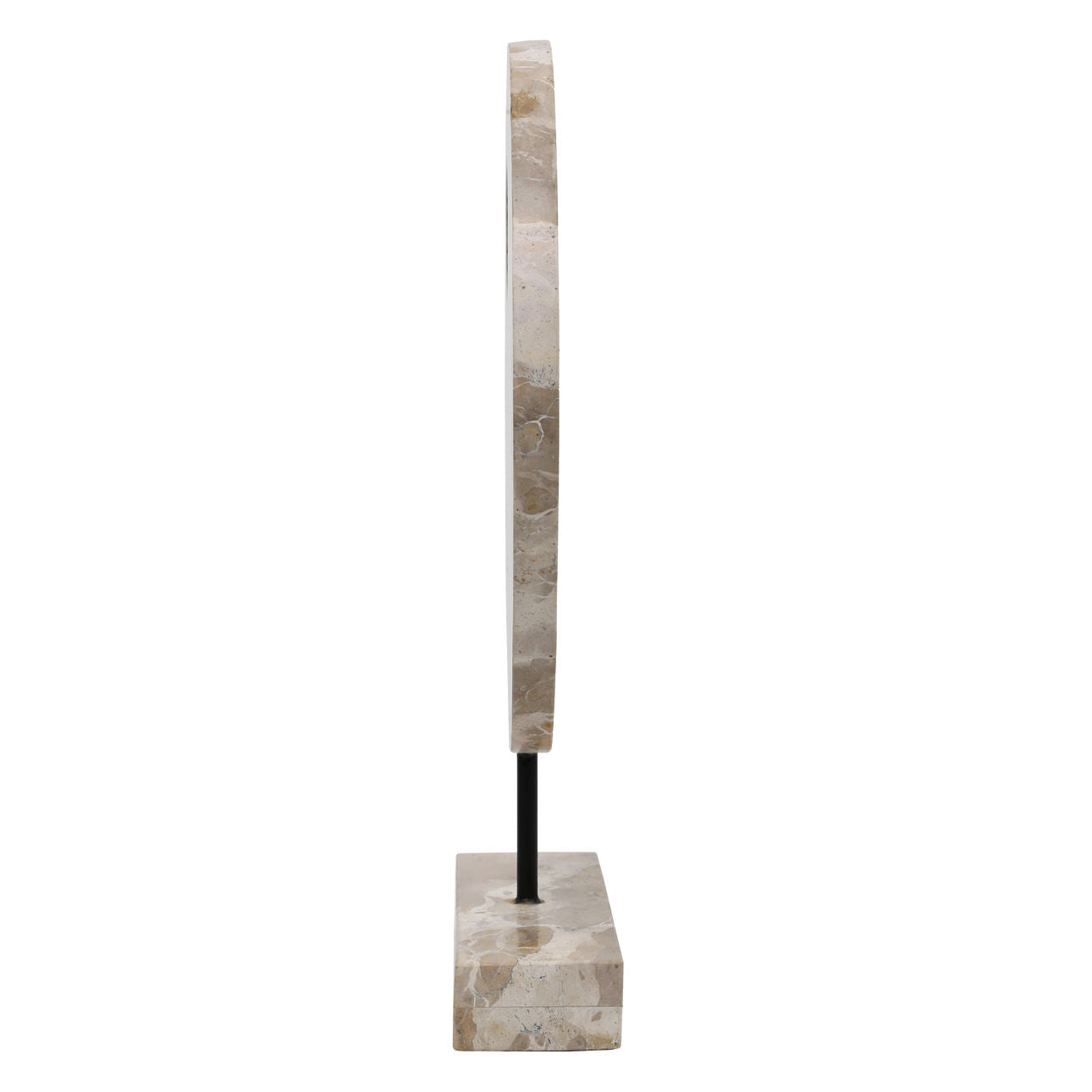Natural Marble Sculpture 13 in Wide