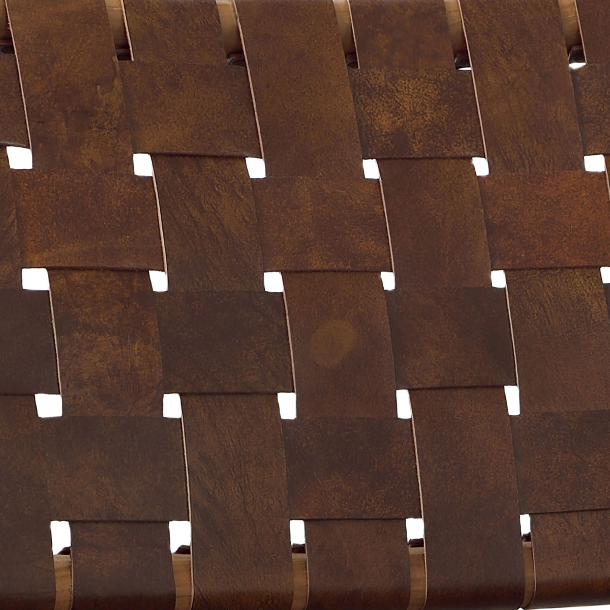 Heritage Teak Wood and Full Grain Leather Home Accent