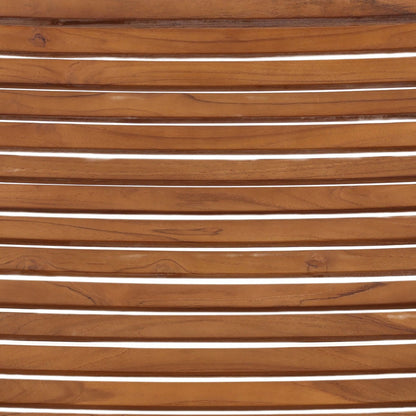 Natural Finish Teak Wood Chair 28.5 in Wide