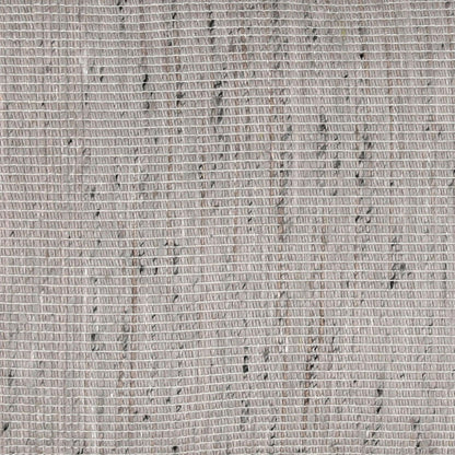 Grey Woven Cotton Viscose and Textured Cotton Cover Pillow 24 in Wide