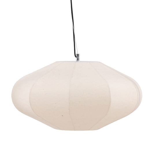 Natural Handmade Artisan Paper Light 23.5 in Wide