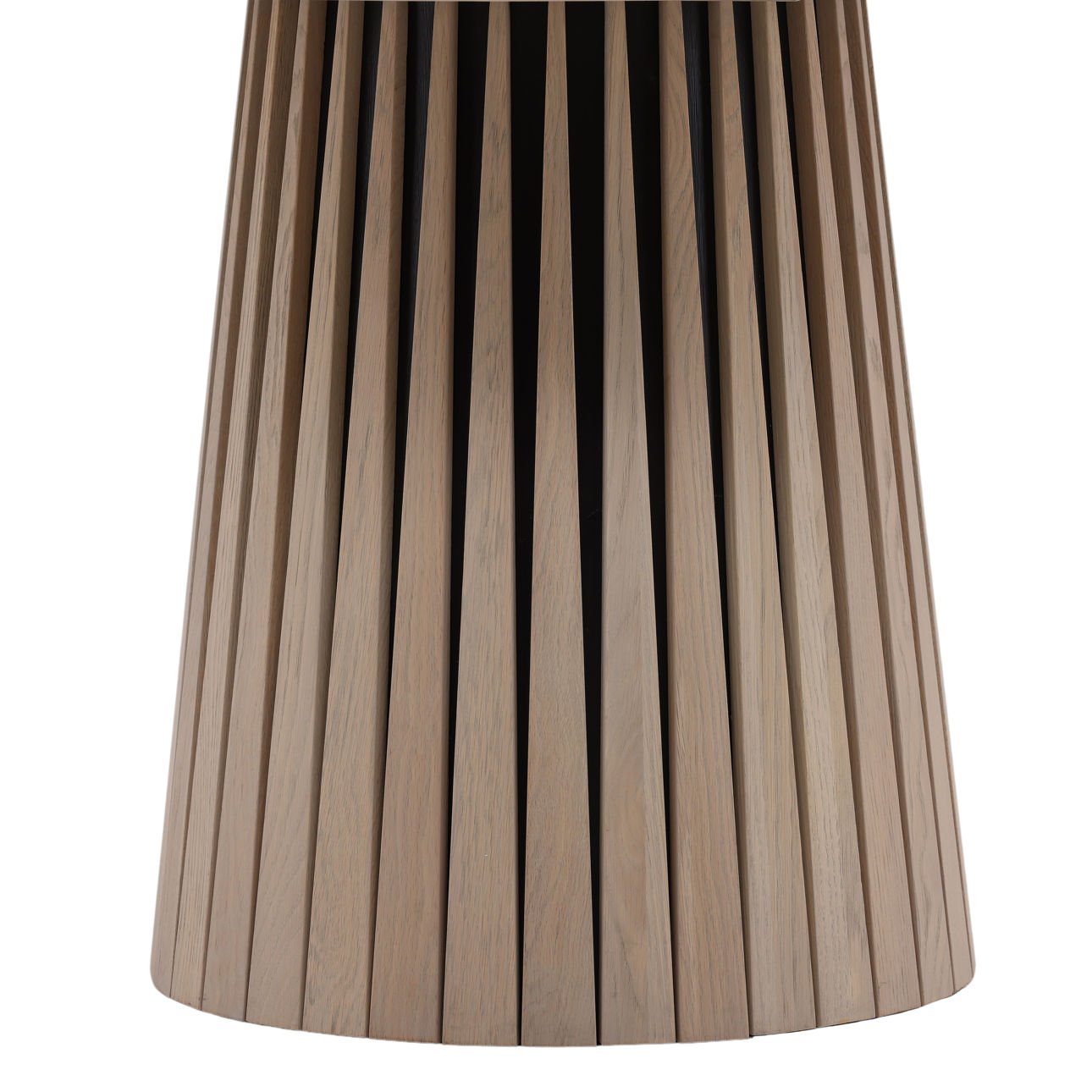 Light Natural Oak Wood Table 51 in Wide