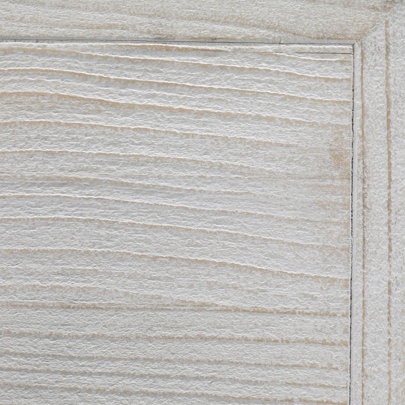 Light Warm Wash Finish Pine Wood Sideboard 79 in Wide