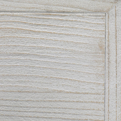 Light Warm Wash Finish Pine Wood Sideboard 79 in Wide