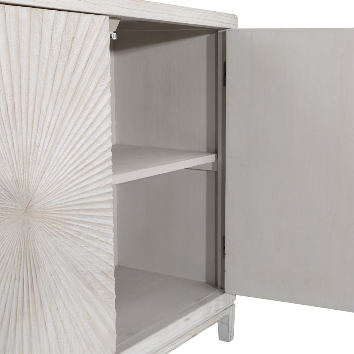 Crafted Pine Wood Cabinet