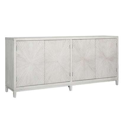 Crafted Pine Wood Cabinet