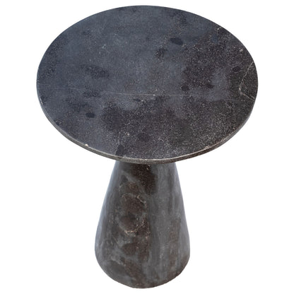 Washed Black Stone Finish Bluestone Table 14 in Wide