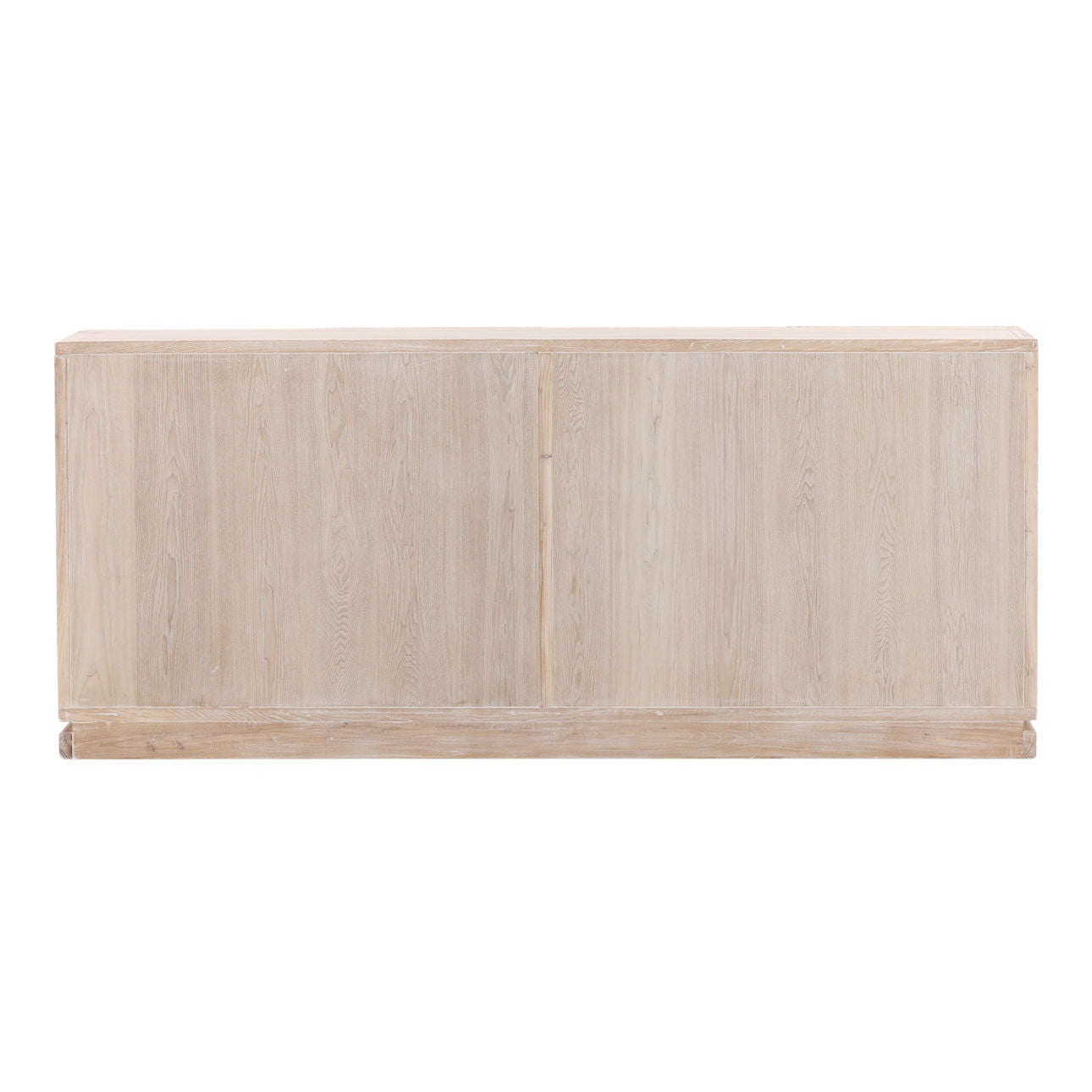 Whitewash Elm Wood Sideboard 106.5 in Wide