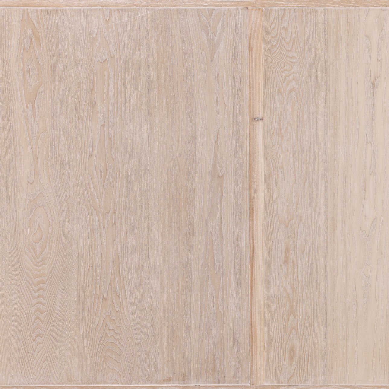 Whitewash Elm Wood Sideboard 106.5 in Wide