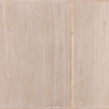 Whitewash Elm Wood Sideboard 106.5 in Wide