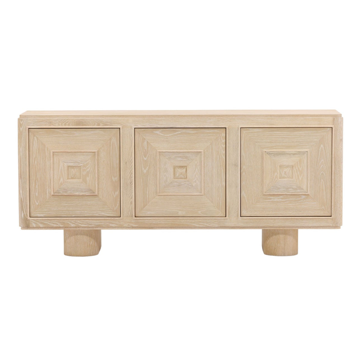 Crafted Oak Wood Cabinet