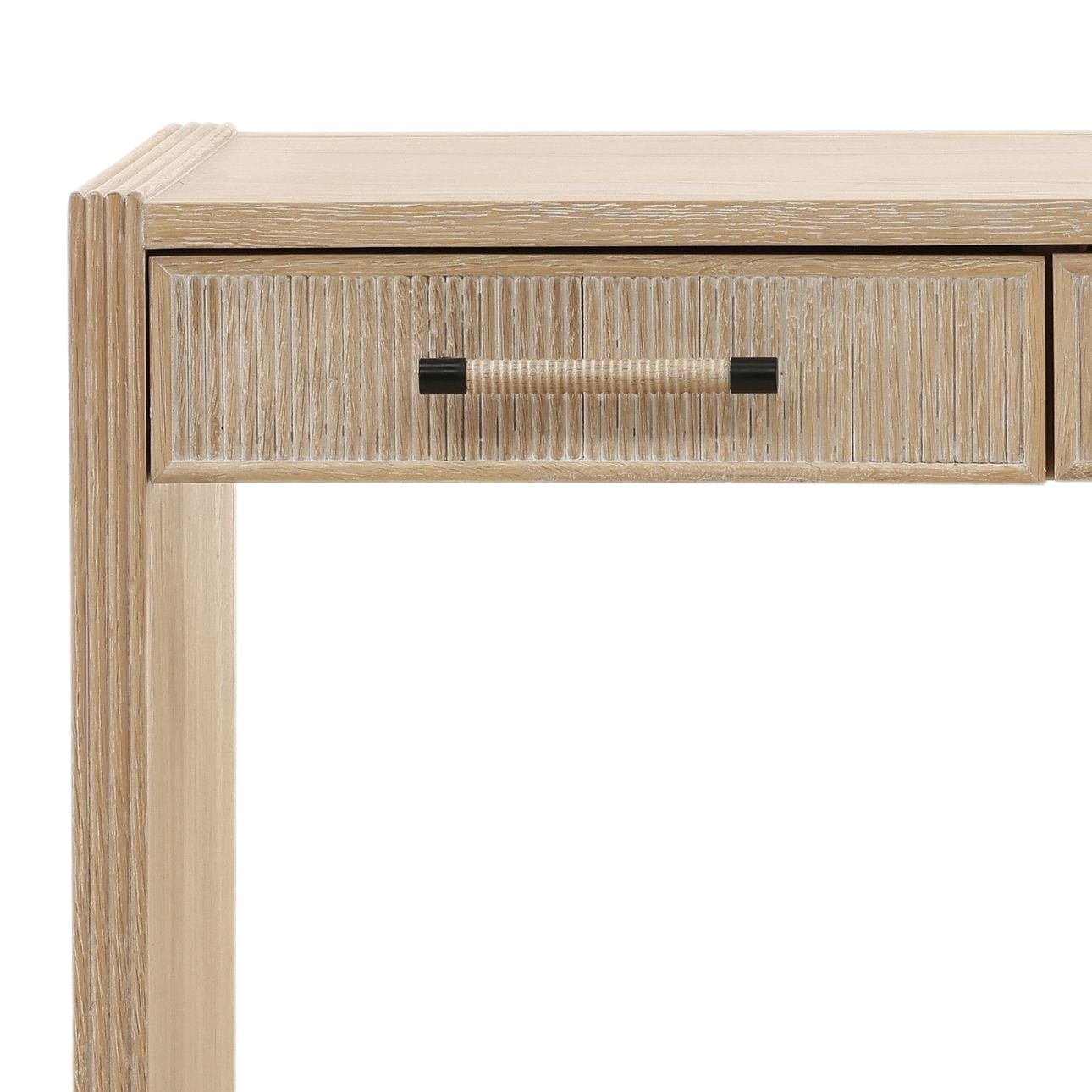 Light Natural Oak Wood Desk 50 in Wide