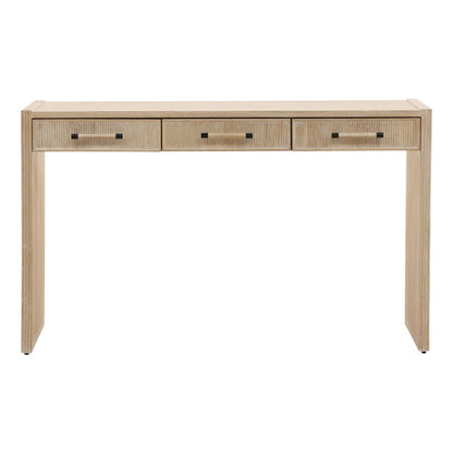 Light Natural Oak Wood Desk 50 in Wide