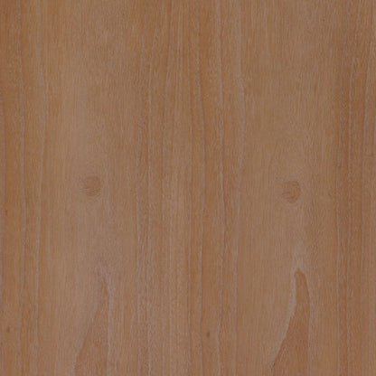Light Natural Elm Wood Sideboard 84 in Wide