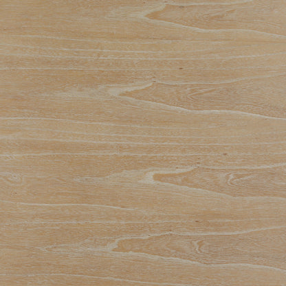 Light Natural Elm Wood Table 91 in Wide