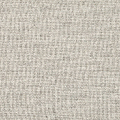 Beige and Natural Linen Fabric and Elm Wood Bench 63 in Wide