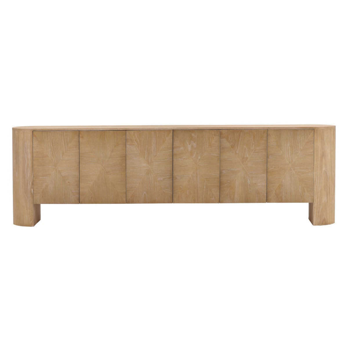 Crafted Elm Wood Cabinet