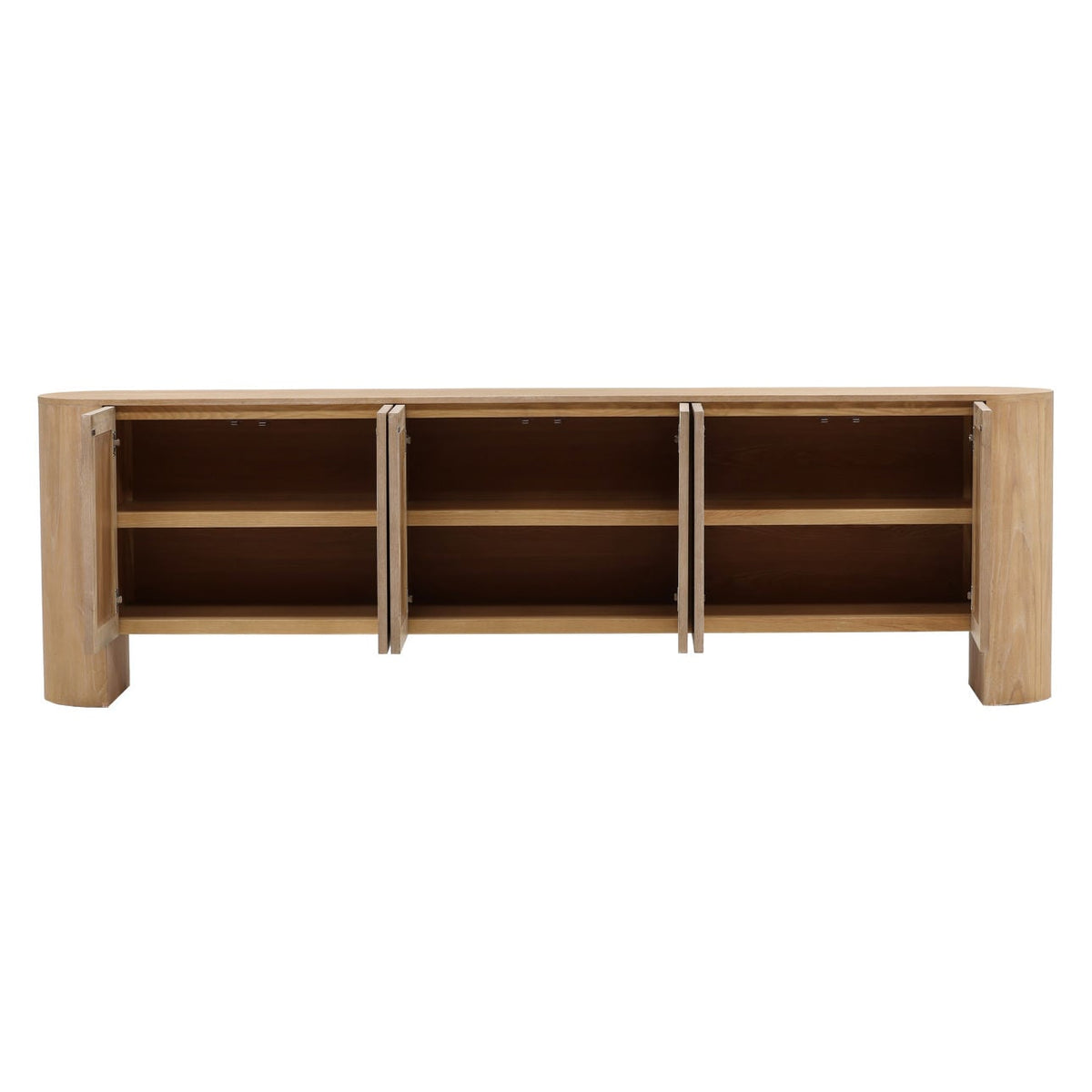 Crafted Elm Wood Cabinet