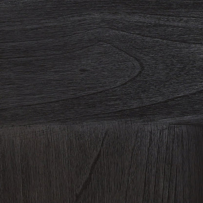 Dark Brown Mindi Wood Veneer Table 47 in Wide