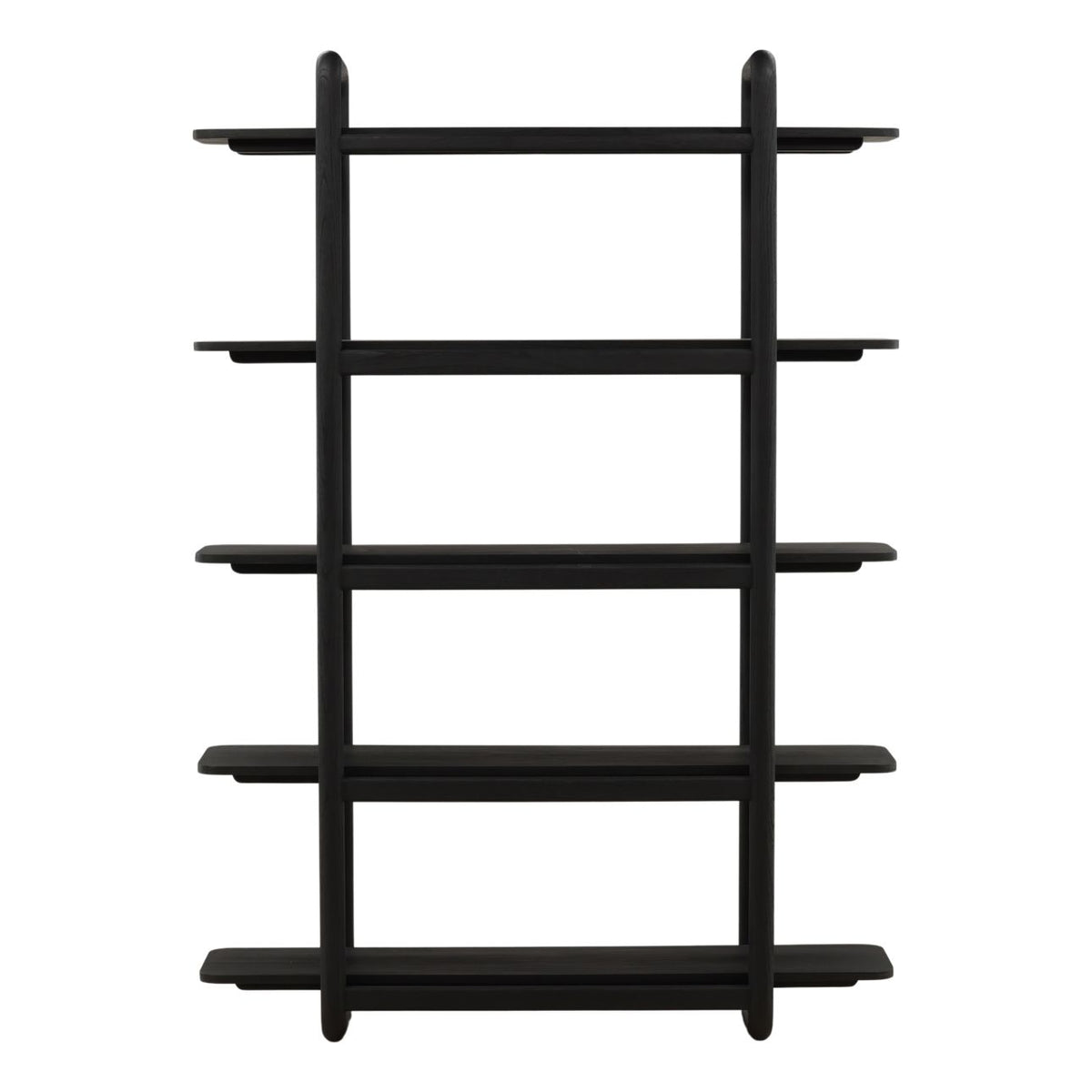 Heritage Mindi Wood Veneer Bookcases & Shelving