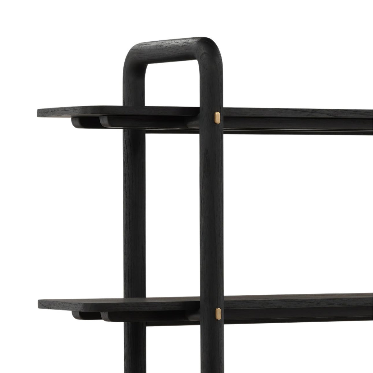 Heritage Mindi Wood Veneer Bookcases & Shelving