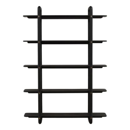 Heritage Mindi Wood Veneer Bookcases & Shelving