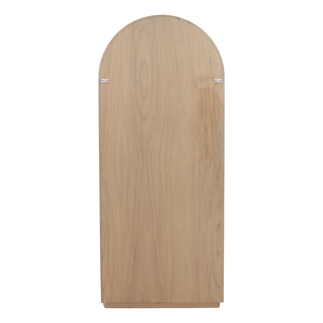 Light Natural Mindi Wood Veneer Cabinet 34.5 in Wide