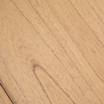 Signature Mindi Wood and Veneer with Iron Legs Cabinet