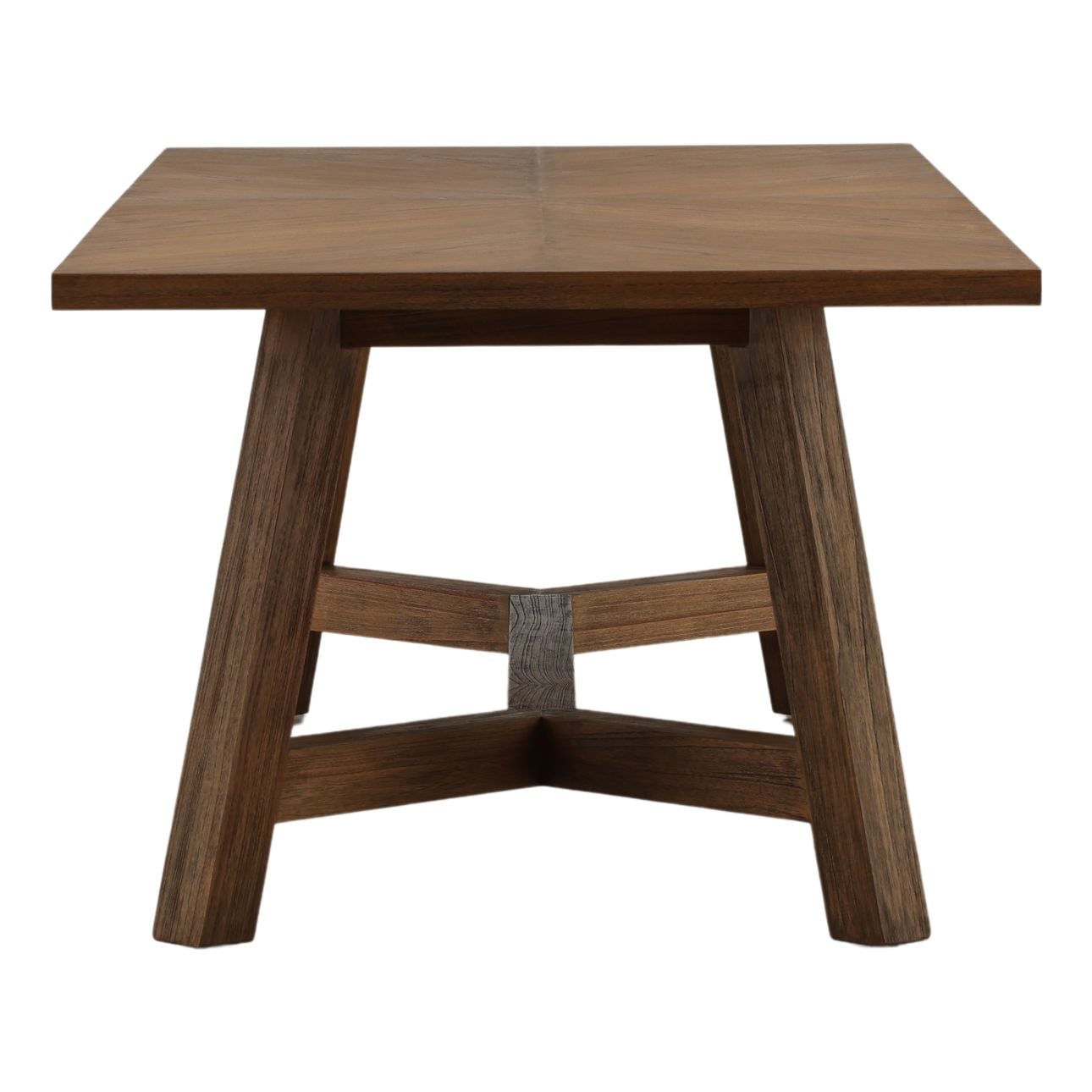 Brown Mindi Wood and Veneer Table 96 in Wide