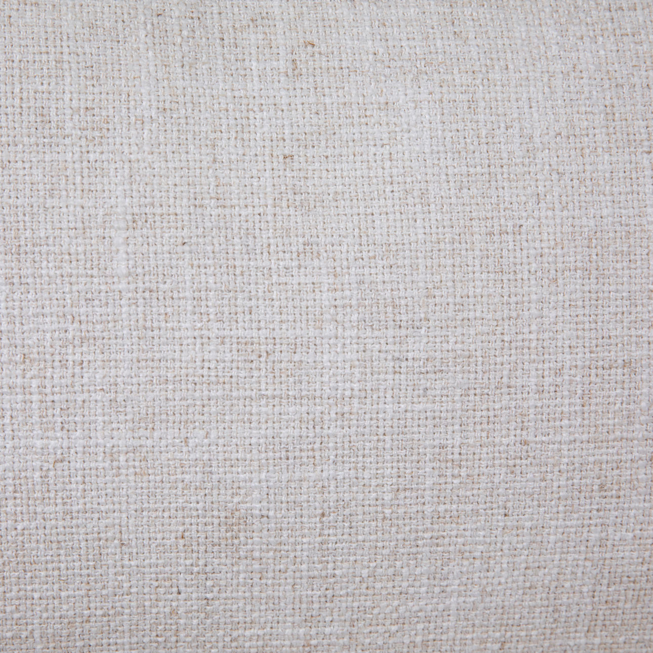 Natural Finish and Off White Upholstery Mindi Wood with Rattan and Polyester Blend Upholstery Chair 28 in Wide