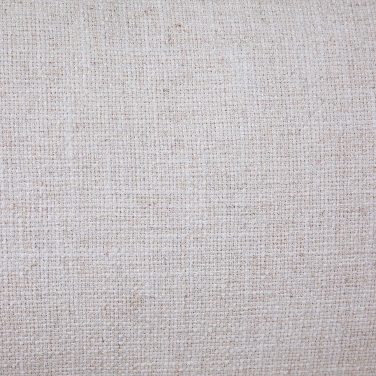 Natural Finish and Off White Upholstery Mindi Wood with Rattan and Polyester Blend Upholstery Chair 28 in Wide