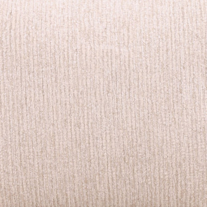 Ellery Cream and Natural Chenille Fabric and Mindi Wood Chair 28 in Wide