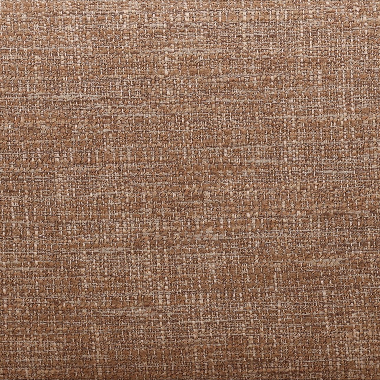 Brown Burlap Fabric and Mindi Wood Chair 21 in Wide