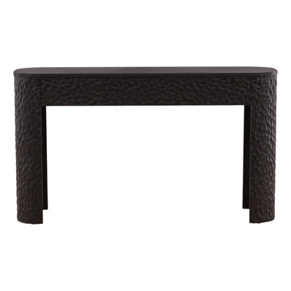 Dark Brown Sungkai Wood Table 55 in Wide