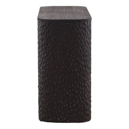 Dark Brown Sungkai Wood Table 55 in Wide