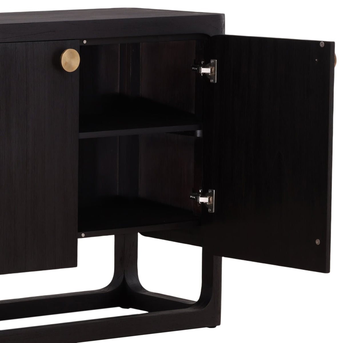 Heritage Mindi Wood and Veneer Cabinet