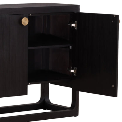Heritage Mindi Wood and Veneer Cabinet