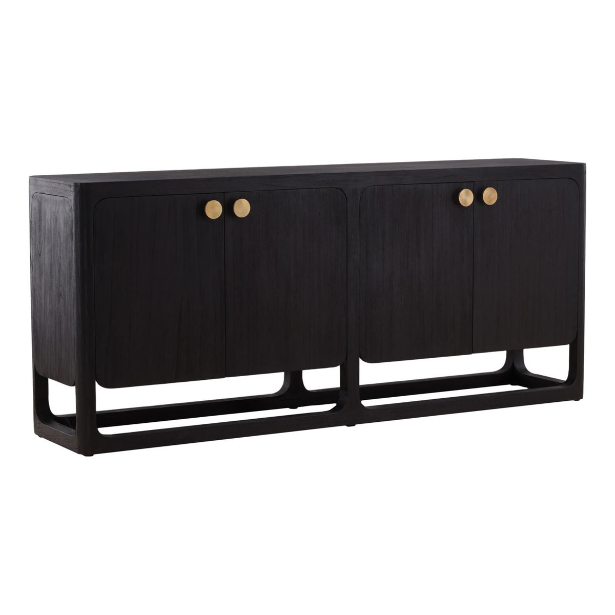 Heritage Mindi Wood and Veneer Cabinet