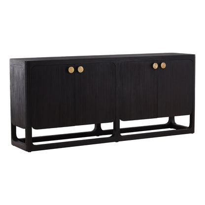 Heritage Mindi Wood and Veneer Cabinet